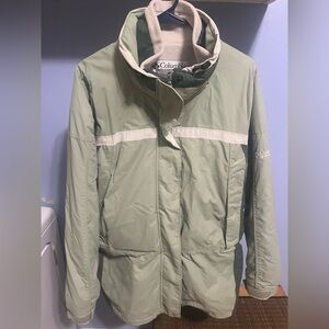 Columbia Green Jacket with Cream Accents